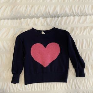 Gap size 3T heart sweater